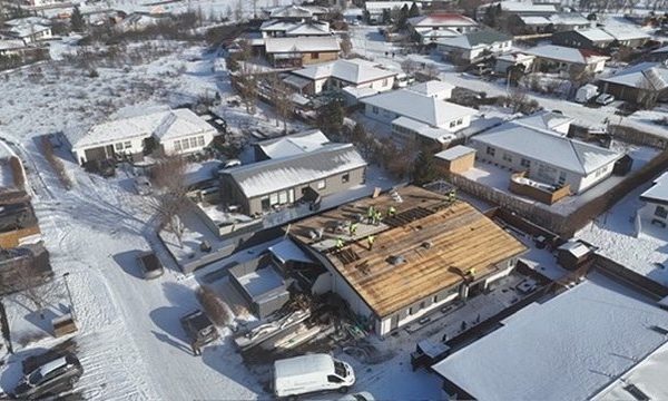 Fannafold 16 – Þakskipti með læstri klæðningu – ljósmynd 5