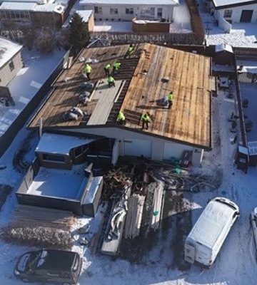 Fannafold 16 – Þakskipti með læstri klæðningu – ljósmynd 6